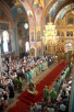 Патриарший визит на Валаам. Божественная литургия в день праздника свв. прпп. Сергия и Германа Валаамских